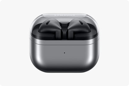 Samsung Galaxy Buds 3 Pro AI True Wireless Earbuds – Noise Cancelling, Smart Sound Optimization & Comfort Fit (Silver)