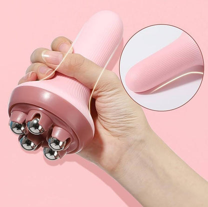 Portable Roller Body Massager Ball | Handheld Muscle Massage for Back, Neck, Shoulder & Leg Pain Relief
