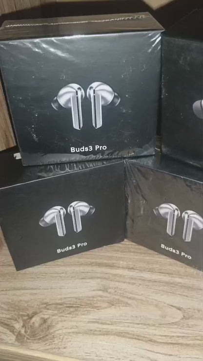 Samsung Galaxy Buds 3 Pro AI True Wireless Earbuds – Noise Cancelling, Smart Sound Optimization & Comfort Fit (Silver)